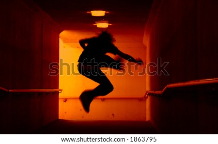 Similar – Image, Stock Photo THE MAN IN THE HALLWAY