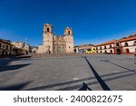 Puno Cathedral, it is one of the prominent landmarks in Puno. The cathedral is situated in the main square, known as the Plaza de Armas.