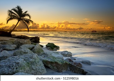 Punta Cana Beach, Sunset - Dominican Republic Caribbean