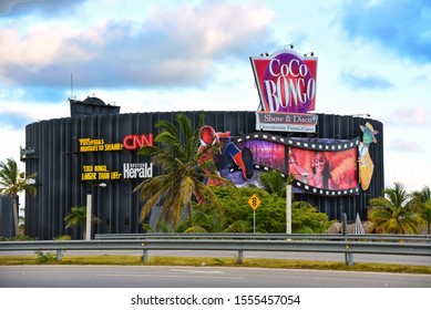 Punta Cana, Dominican Republic -Feb 7, 2019: Coco Bongo A Multi-level High Energy Night Club With Live Performances, Audio And Video Entertainment That Was Inspired By Jim Carrey Character In The Mask