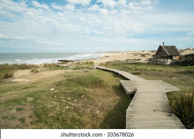 Punta del Diablo beach resort on Uruguays east coast