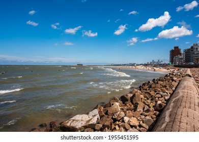 Punta Gorda Beach In Montevideo Uruguay