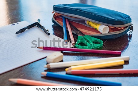 pupil's pencilcase