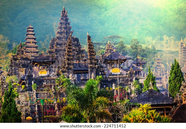 Pura Besakih Temple Bali Indonesia Stock Photo (Edit Now) 224711452