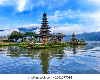 Pura Ulun Danu Beratan Temple On Stock Photo 1061397014 | Shutterstock