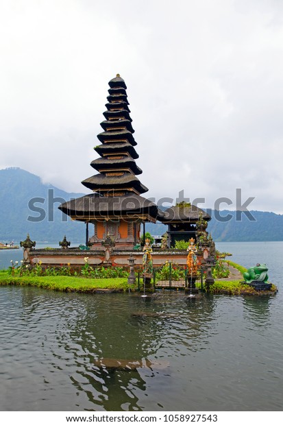 Pura Ulun Danu Beratan Temple On Stock Photo Edit Now 1058927543