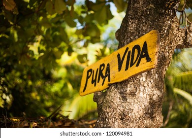 Pura Vida Sign