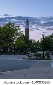 Purdue Bell Tower In The Evening