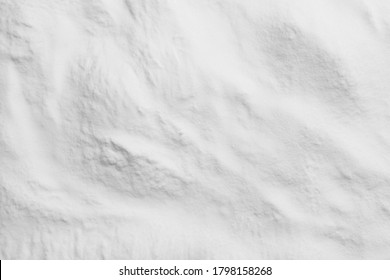 Pure Baking Soda As Background, Closeup View