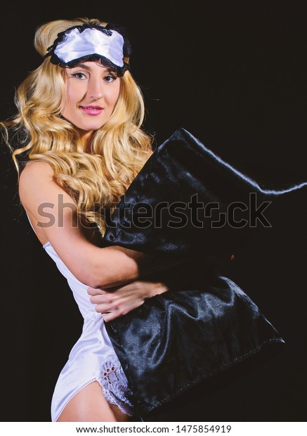 Pure Beauty Blond Curly Hair Pinup Stock Photo Edit Now 1475854919