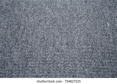 Pure Gray Wool Jumper With Threads Texture 