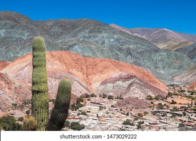 Purmamarca Village In Jujuy, Argentina.