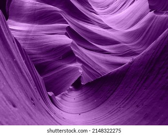 Purple Abstract Lower Antelope Canyon, Arizona