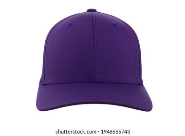 purple ball cap