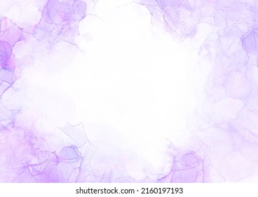 Purple Bleeding Alcohol Ink Background Material