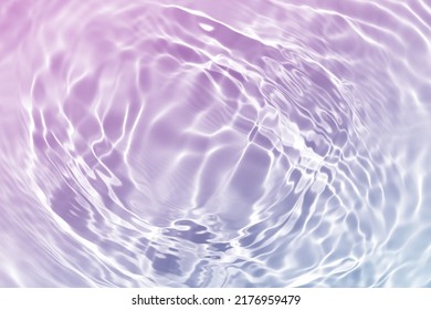 purple blue water wave, pure natural swirl pattern texture background, abstract summer photography