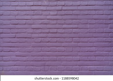 Purple Brick Wall