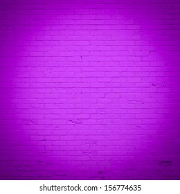 Purple  Brick Wall Texture