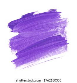 Purple brush stroke painted acrylic abstract background illustration. Perfect watercolor design for headline, logo and sale banner.  - Shutterstock ID 1762180355