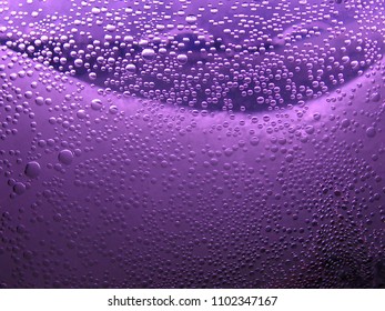 purple bubble abstract
