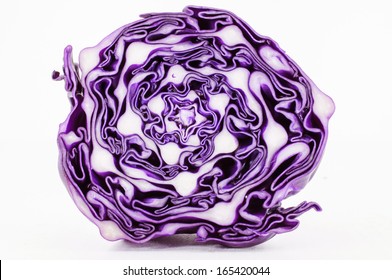 Purple Cabbage Background