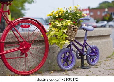 purple bike adult