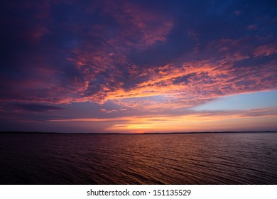 Purple clouds