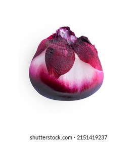 Purple Corn Isolated On White Background