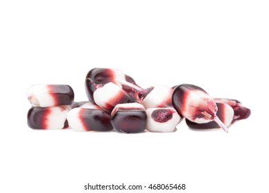 Purple Corn Isolated On White Background