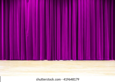 Purple Curtain