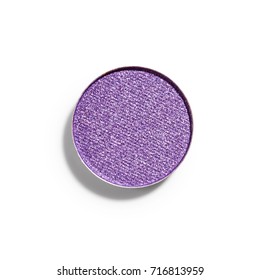 Purple Eye Shadow Isolated On White Background