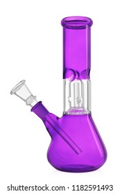 Purple Glass Bong