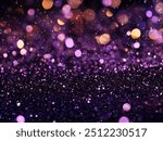 Purple Glitter Luxury Background for Designs