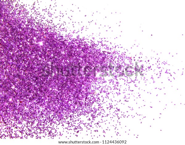 purple and white glitter background