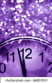 Purple New Years Abstract Background Stock Photo Edit Now 84007819