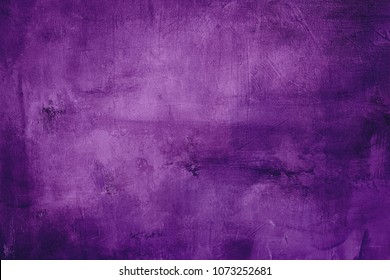 Purple Painting Background Or Texture 