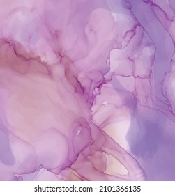 Purple Pink Violet Watercolor Drawing Abstract Minimal Painting Pattern Background Color Splat Alcohol Ink Wallpaper