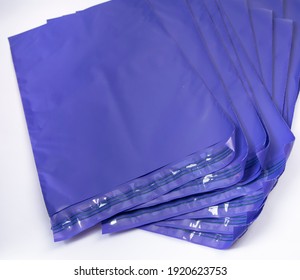 Purple Poly Mailer For Packing (Blue)