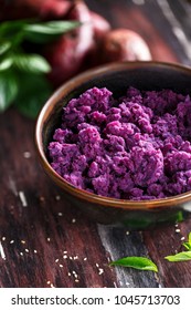 Purple Potatoes Mashed