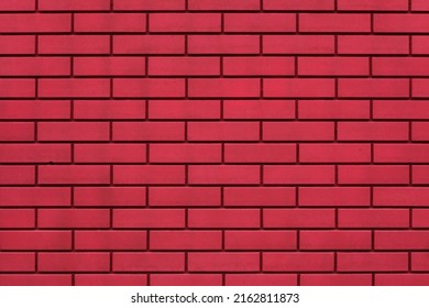 Purple red brick wall. Background texture. 