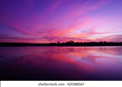 Purple sky wallpaper
