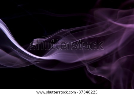 Purple Smoke Flowing