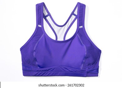 Purple Sports Bra