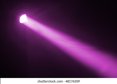 purple spotlight