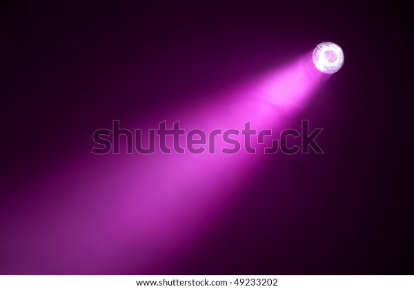 Purple Spotlight Stock Photo 49233202 | Shutterstock