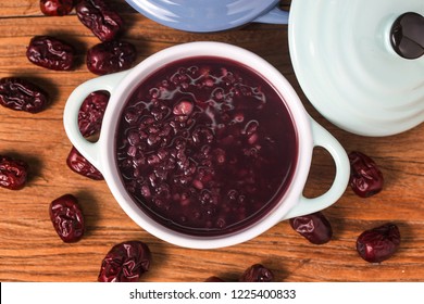 Purple Sweet Potato Grains Gruel
