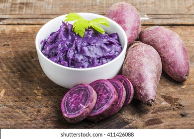 Purple Sweet Potato Mash