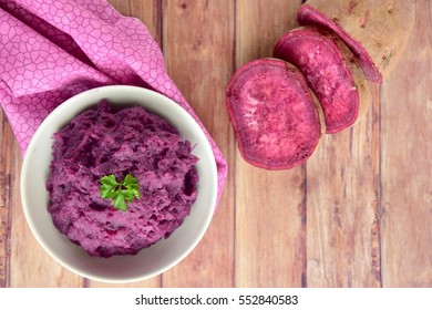 Purple Sweet Potato Puree