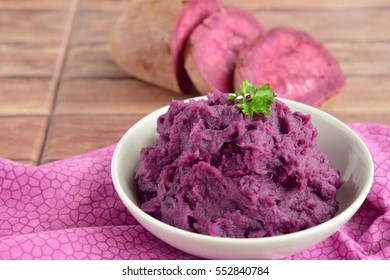 Purple Sweet Potato Puree