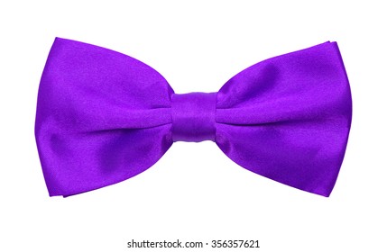 purple bow tie